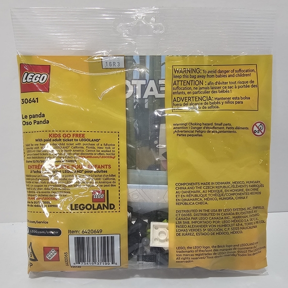 Lego Panda Bundle Sets 40466 and Polybag 30641 - Picture 7 of 7